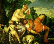 Paolo  Veronese venus and adonis oil painting reproduction